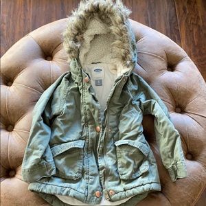 Old Navy toddler girls green jacket